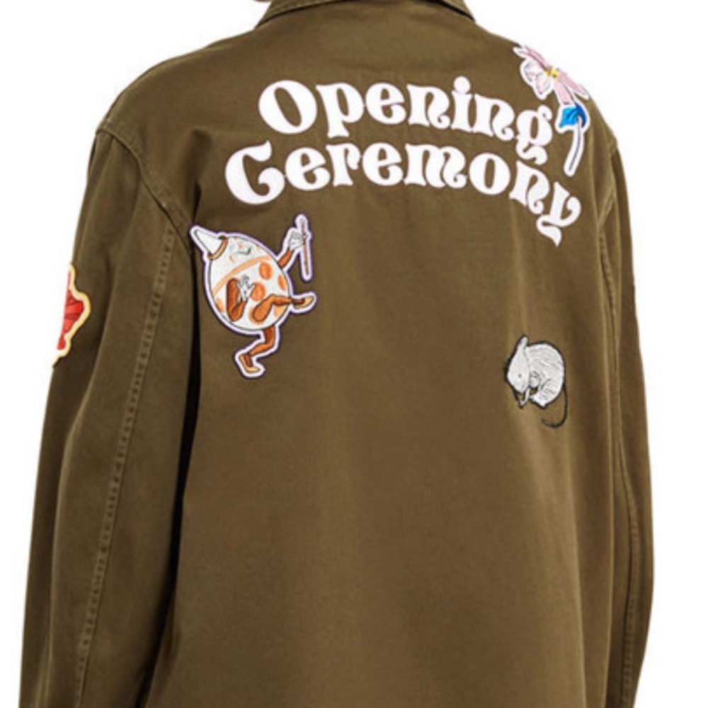 Opening Ceremony Dark Green Outerwear